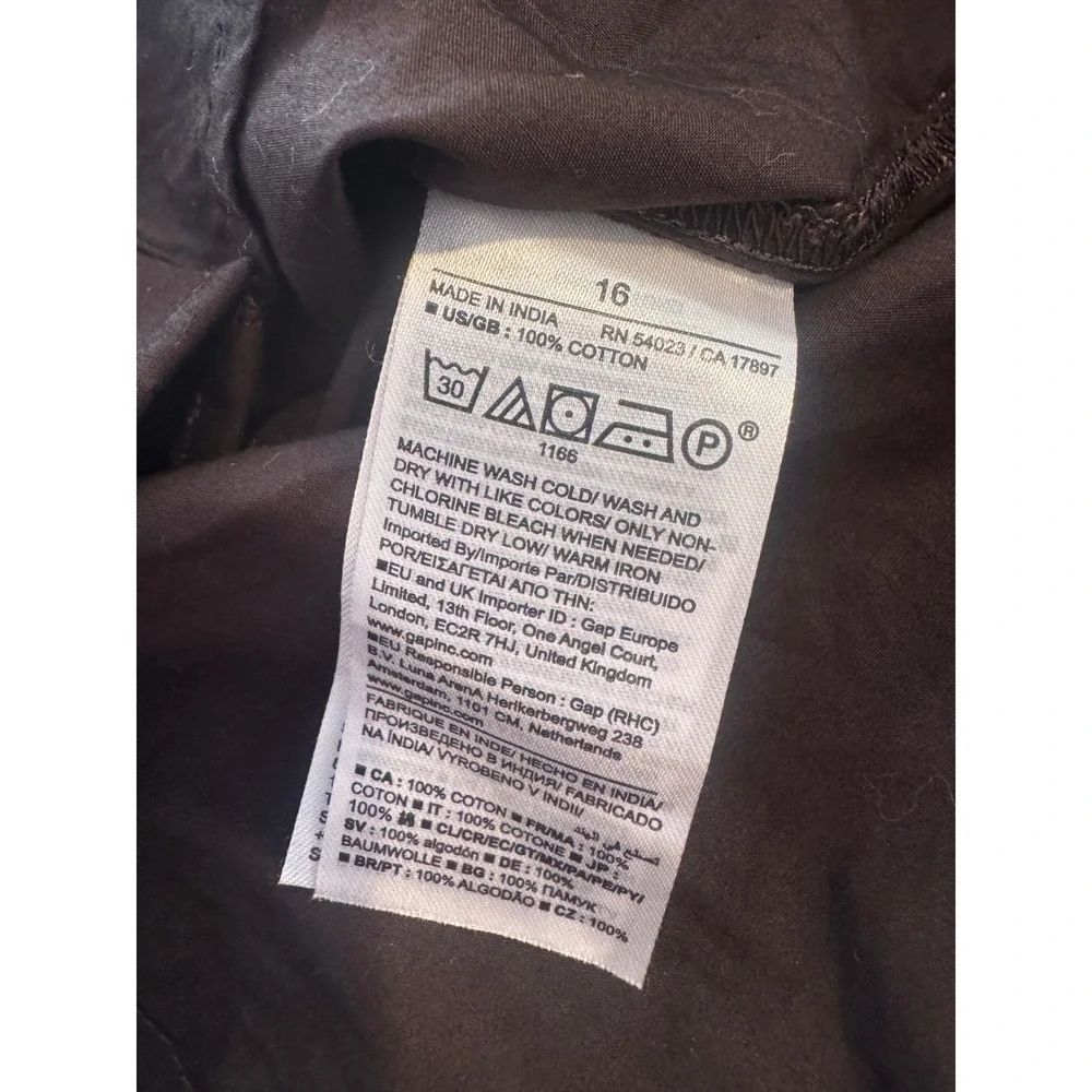 Banana Republic crisp cotton